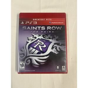 Saint's Row: The Third (Sony Playstation 3/PS3) Greatest Hits New Sealed